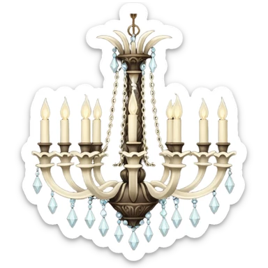Dragonbone chandelier sticker