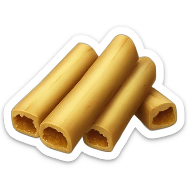 raw brown sugar cane bars sticker