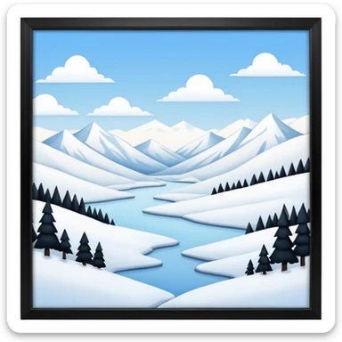 neve stagione sticker