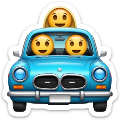 car 2 movie emojis sticker