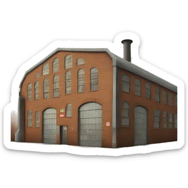 factory XX century sticker