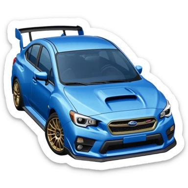 Subaru sti sticker