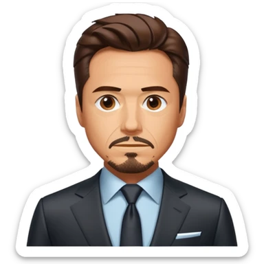 Tony stark sticker