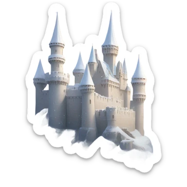 White kingdom sticker