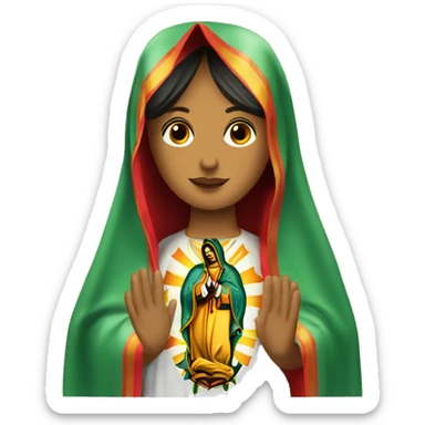 Virgen de Guadalupe  sticker