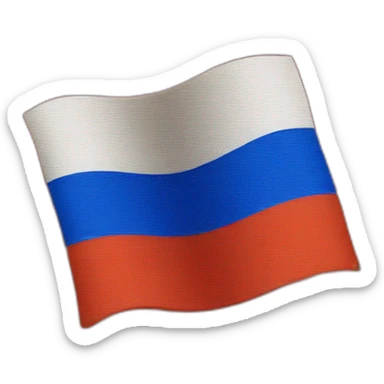 Russia flag sticker