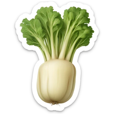 parsnip realistic sticker
