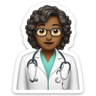 Doctor gigantic love moms sticker