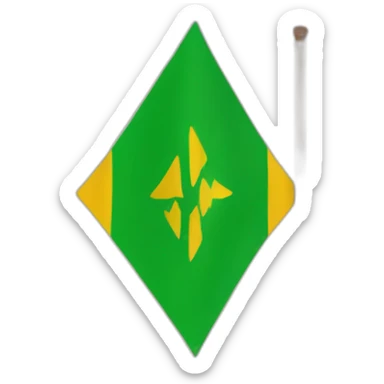 Amazight flag sticker