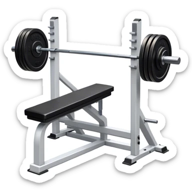 flat bench press sticker