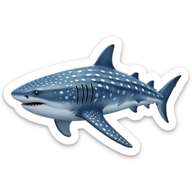 whale shark sticker