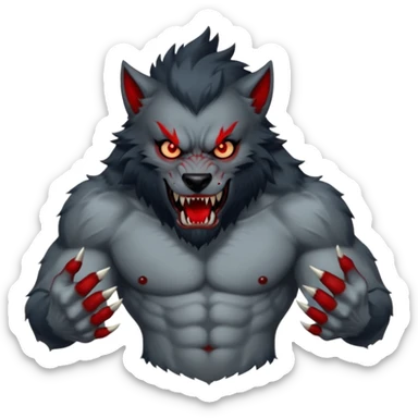 Werewolf by Night sticker