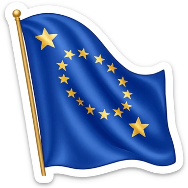 create european union flag emoji sticker