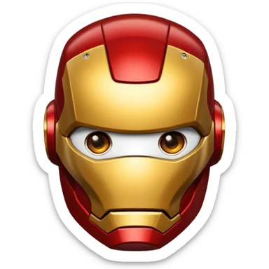 Ironman emoji sticker
