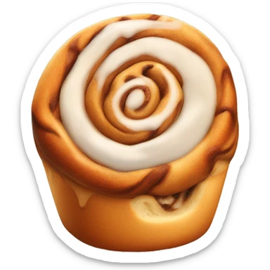 Cinnamon roll sticker