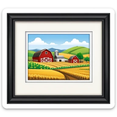 farm in id card sticker