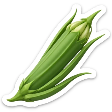 Okra sticker