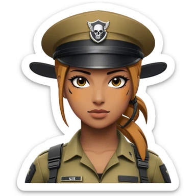 Caviera from rainbow 6seige sticker