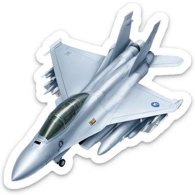 top gun plane sticker