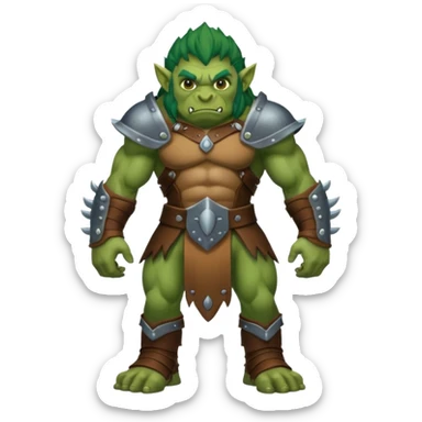 Troll full body sticker