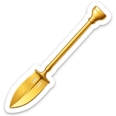 eleganter pfeil in gold der nach oben zeigt für wachstum sticker