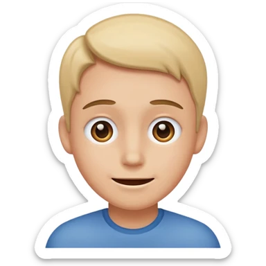 happy but harbouring a secret sadness sticker