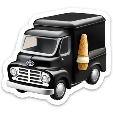 Darth Vader’s Matchbox ice cream truck 1956 ford sticker