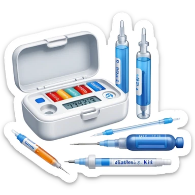 type 1 diabetes kit sticker