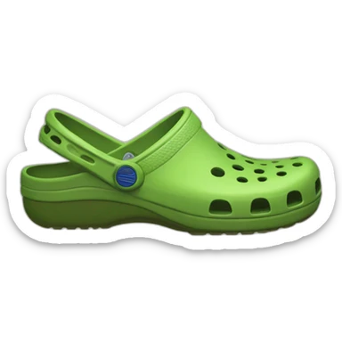 Shoes crocs sticker