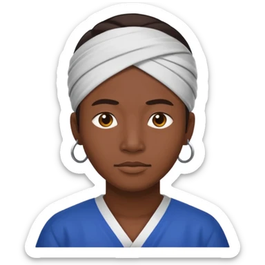 filipino wearing salakot sticker