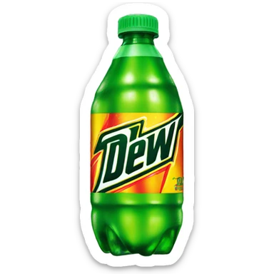 Mountain Dew sticker