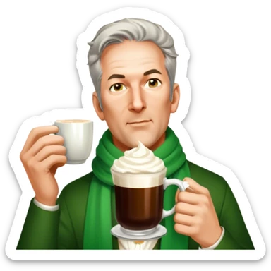 Irish Coffee sticker