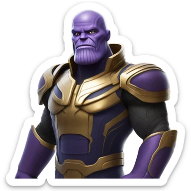 Thanos from squid game sticker