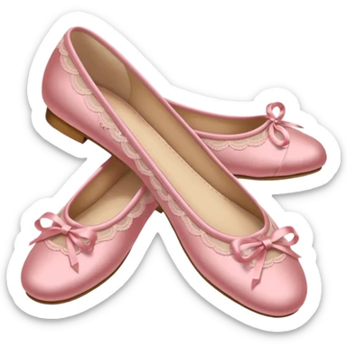 Chaussures de balerine sticker