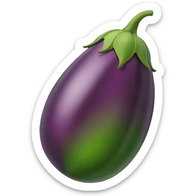 green brinjal sticker