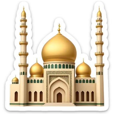 spiral mosque of iraq sticker