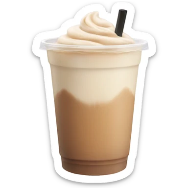 milk tea sticker