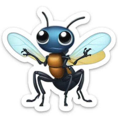 a marketer ant sticker