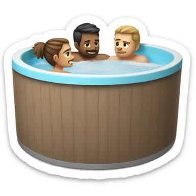 hottub sticker