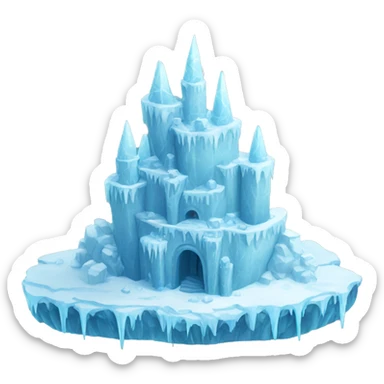 ice castle sticker
