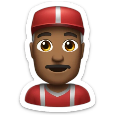 TITAN Speakerman RED skibidi sticker