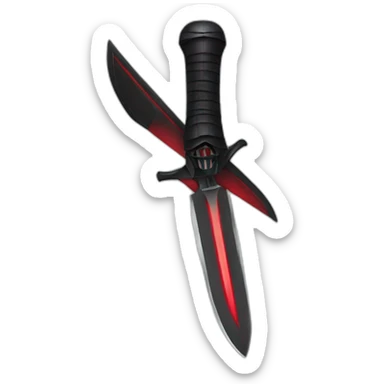 Dark vador sabre rouge sticker