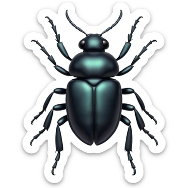 Beetle sticker