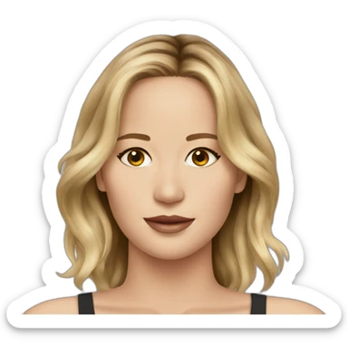 Jennifer Lawrence  sticker