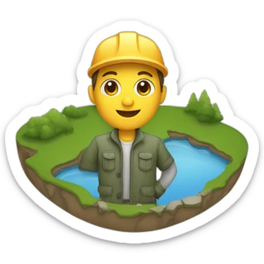 Landscape designer sticker