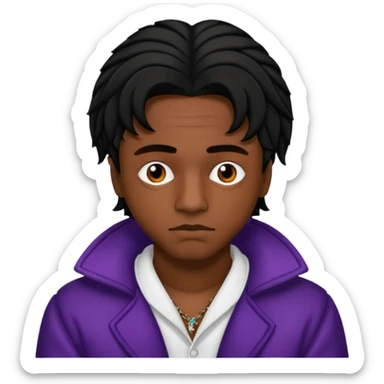 opium playboy carti with middle part sticker