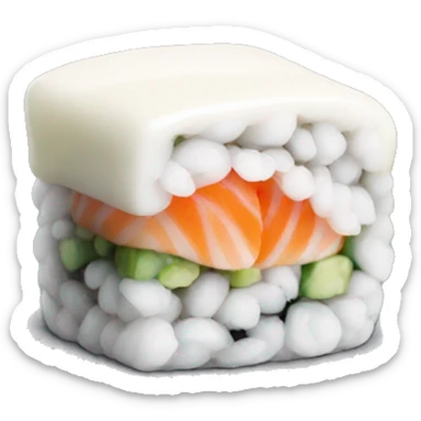 Sushi white sauce  sticker