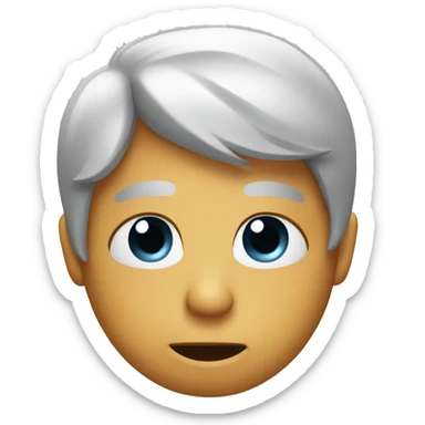 nauseous with heart eyes sticker