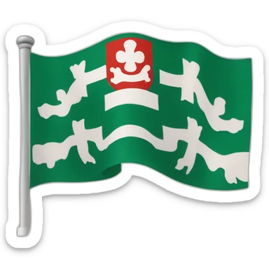 Canton Vaud flag sticker
