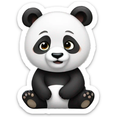 Panda sticker